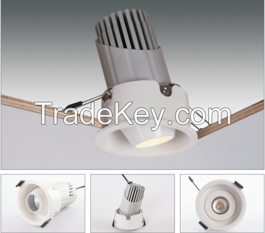 LED Spot light of Round/Square Shape Felexible and Adjustable Linear System Aailable