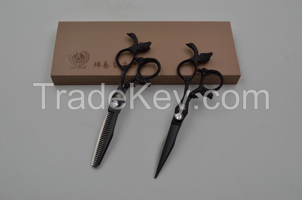 WYCT47professional  hair cutting and thinning scissor set