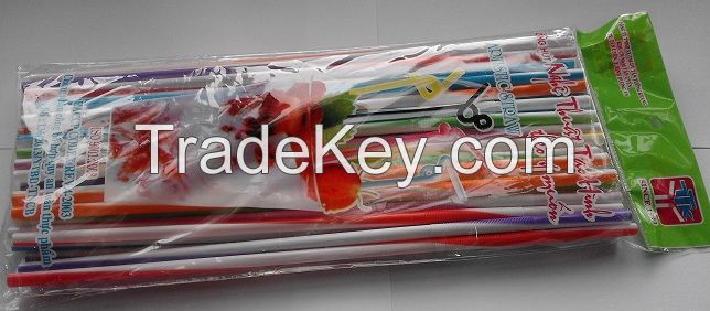 plastic drinking straw