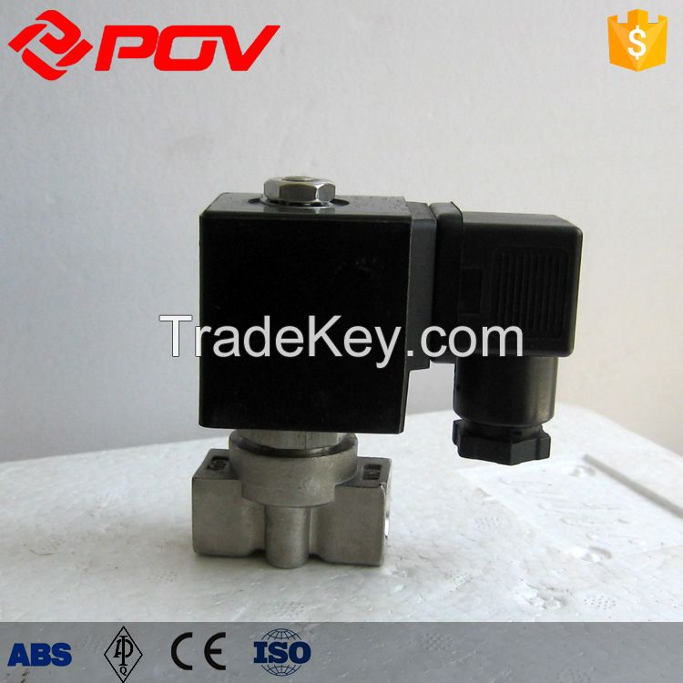 SS304 G thread micro high pressure solenoid valve normally closed