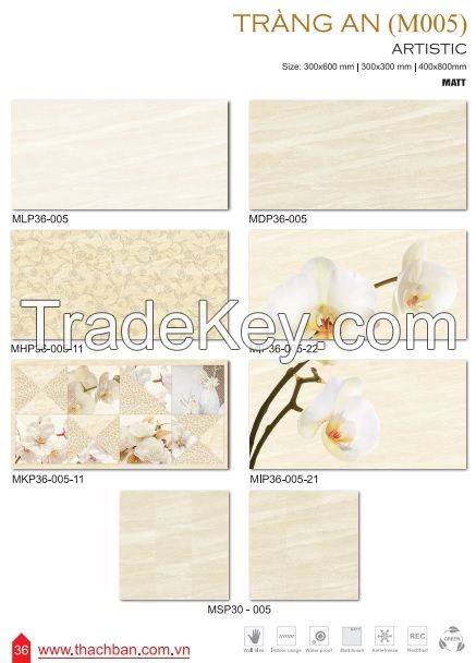 CERAMIC WALL TILES - ARTISTIC M005