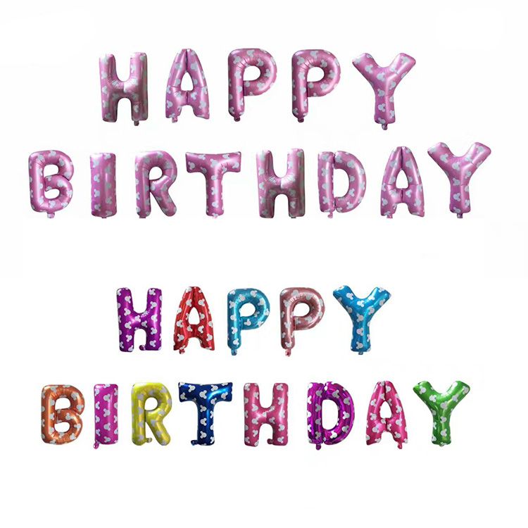 Wholesale China factory price helium foil alphabet letter balloons for party