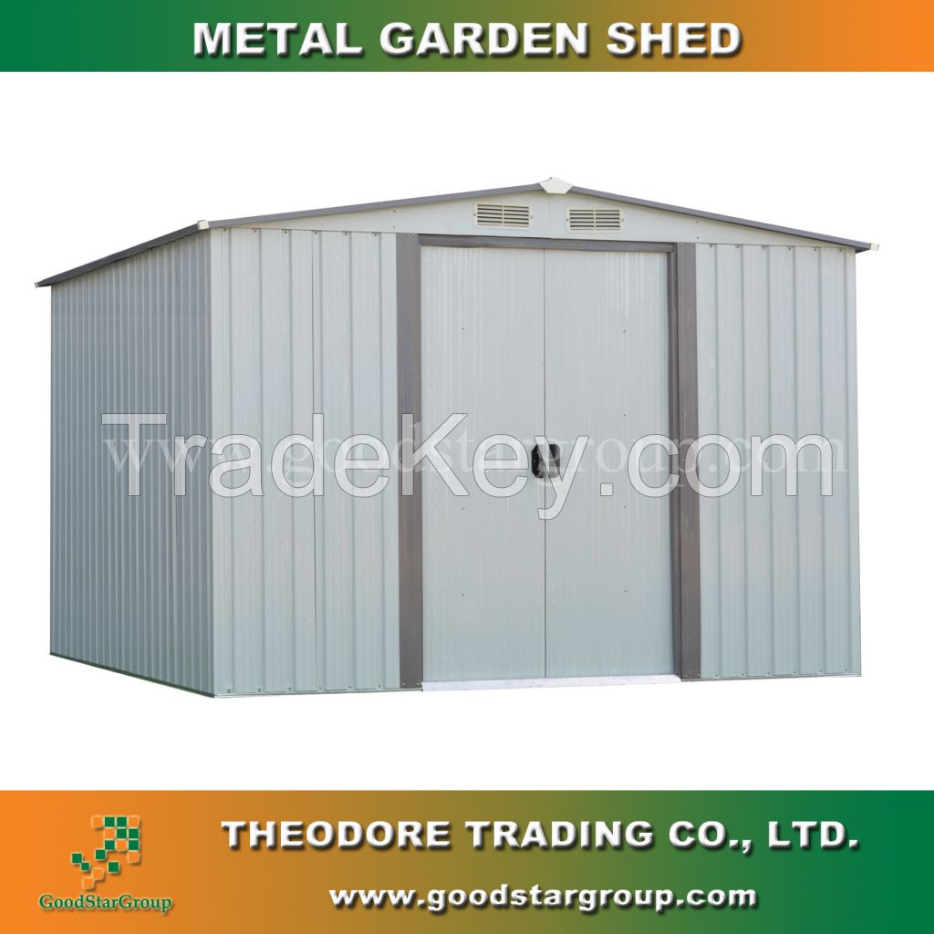 Metal Garden Shed 10x8 ft for outdoor storage garden tools storage shed kits metal building