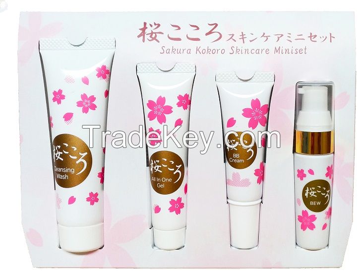 Sakura Kokoro Skincare Miniset (Natural and Halal Care)