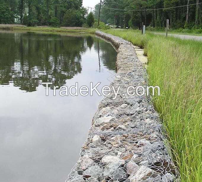 gabion cage for flood