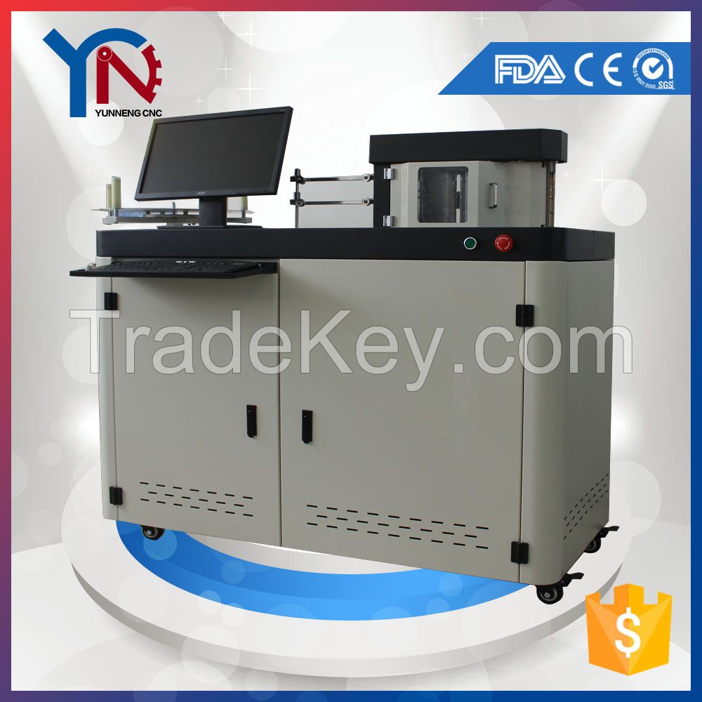 Channel letter bending machine make aluminum for word