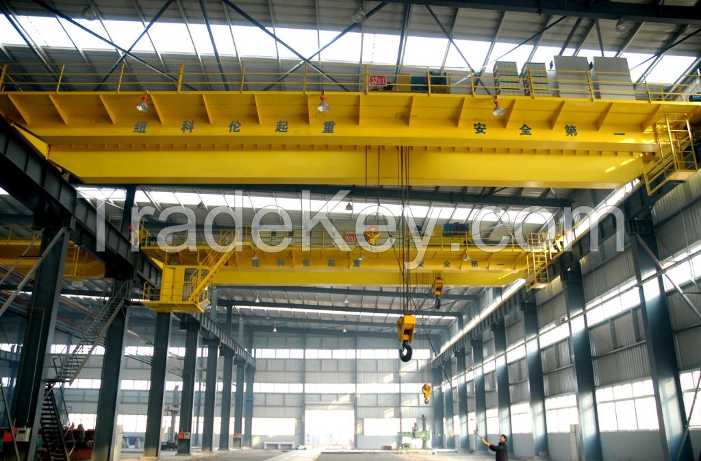 5 ton to 550 ton QD Model Heavy Duty Double Girder Bridge Crane 