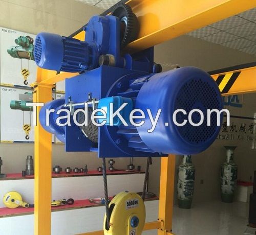 CD or MD model monorail Wire Rope Electric Hoist