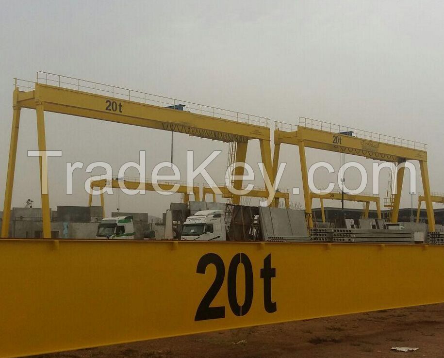 L Model Single Girder 10 Ton Gantry Crane