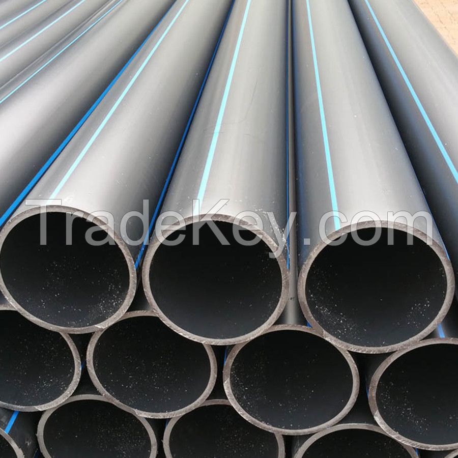 Competitive Price HDPE DN60mm Black Plastic Pipe for Water Supply