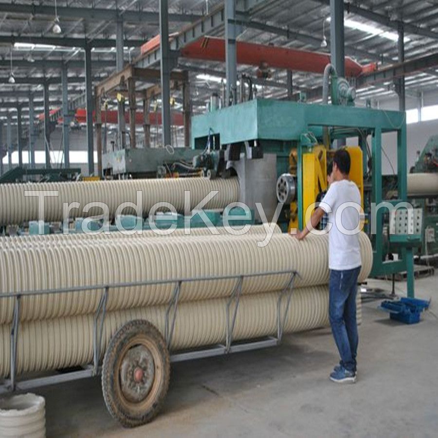 Large Diameter PVC-U Double Wall Corrugated Pipe for Drainage