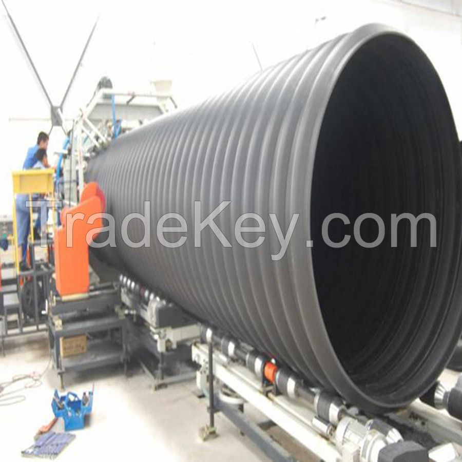 Carat Black Enhanced Winding Electric Corrugated Pipe for drainage