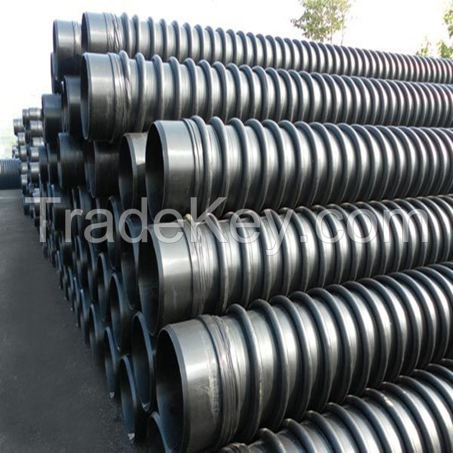 Carat Black Enhanced Winding Electric Corrugated Pipe for drainage