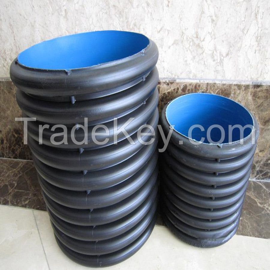 High Quality HDPE Double Wall Corrugated Pipe for Drainage