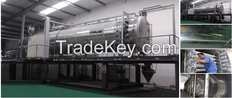 VACUUM BELT DRYER FOR POWDER AND PARTICLE ISO9001