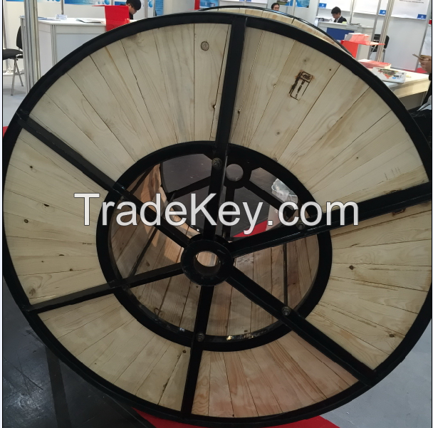 wooden &amp; steel cable drum, hybrid cable drum, cable reel , cable spool