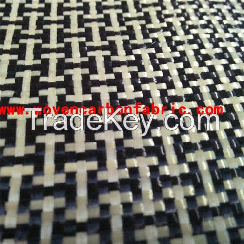 3K200gsm carbon aramid fiber fabricfor sporting goods