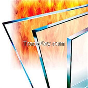 Fireproof Glass, Toughened Glass, 5mm~19mm Fireproof Glass