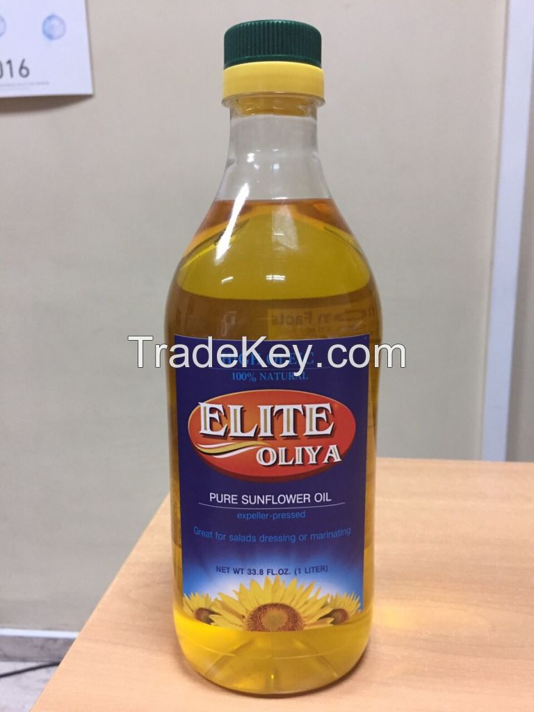 High oleic crude sunflower oil organic (NOP)