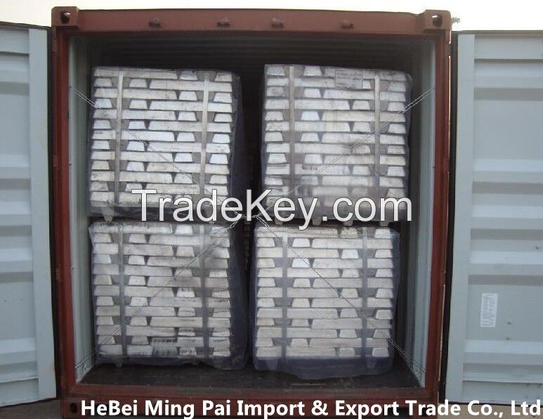 Aluminum ingots 99.7%