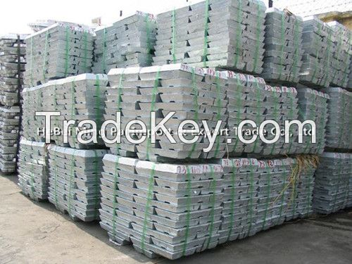 Aluminum ingot 99.95%with high quality