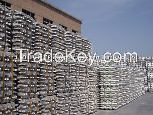 Aluminum ingot 99.95%with high quality