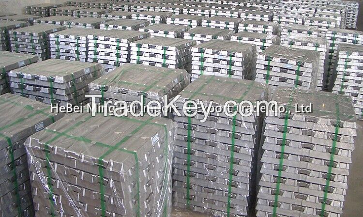 Aluminum ingot 99.95%with high quality