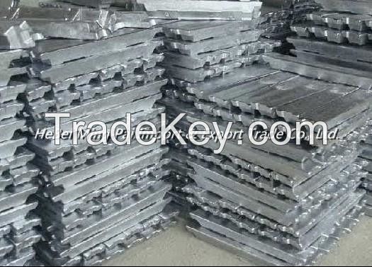 Aluminum ingot a7 with high quality from supplier