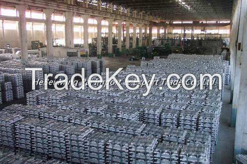 High pure zinc ingot 99.99% 99.995% manufacturers price