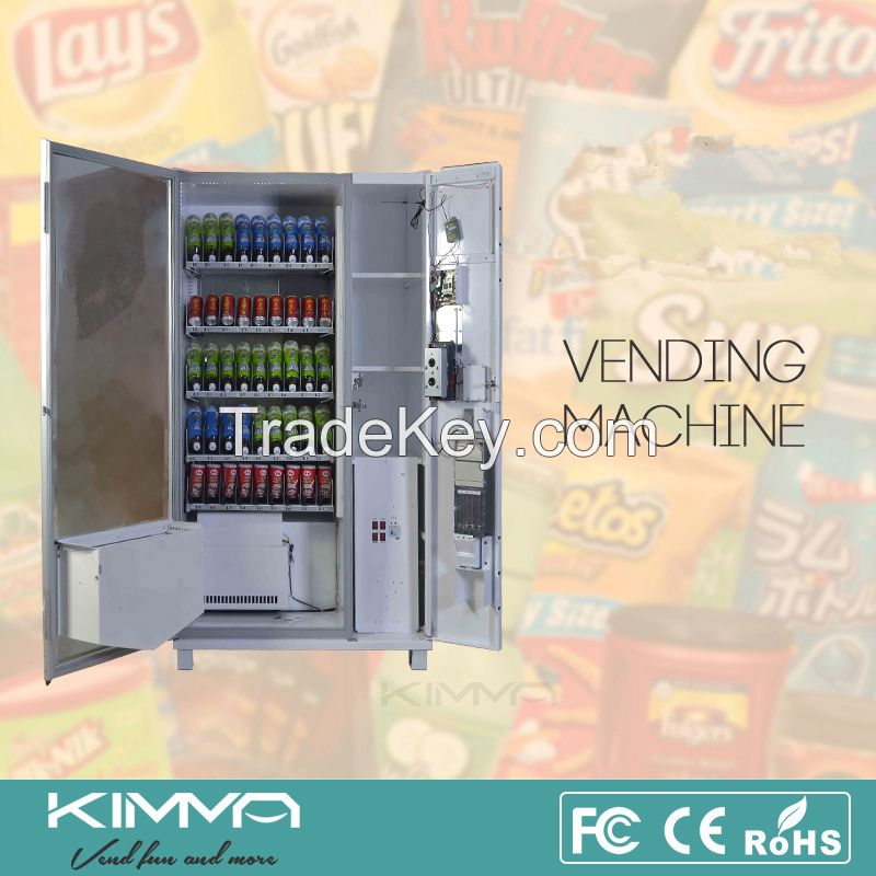 High capacity combination vending machine dispenser KVM-G654