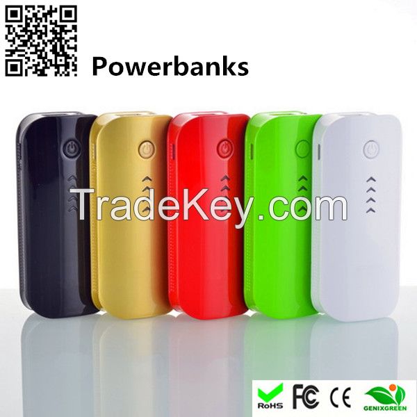 2016 mobile Promotional new coming 4400mah power bank charge for mobile phone