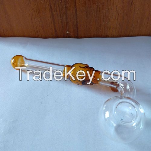 Glass hand pipe for vaporizing herbs or concentrates!