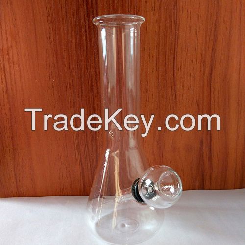 Glass beaker shape smoking set