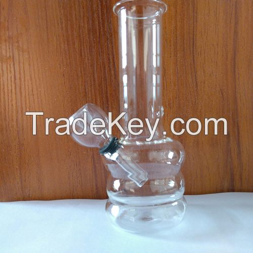 Glass waterpipe smoking set