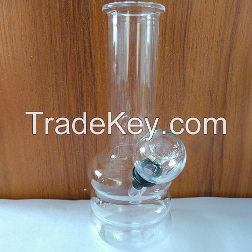 Glass waterpipe smoking set