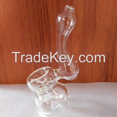 Hand blow glass smoking pipe one hitter