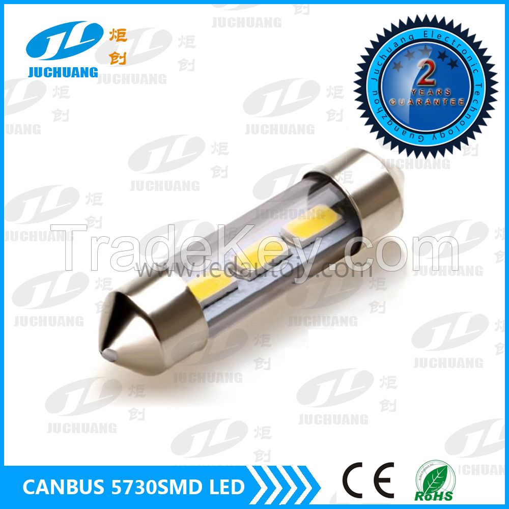 C5w 3SMD 5730SMD Automotive Festoon LED Bulb Canbus