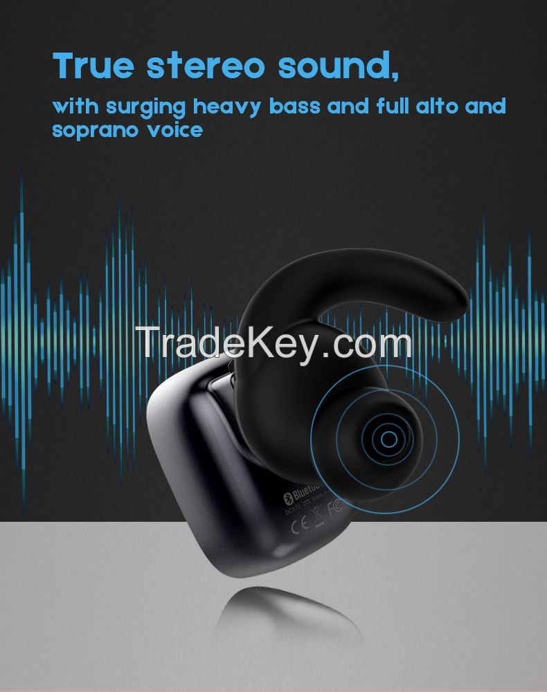 stereo bluetooth earbud headset