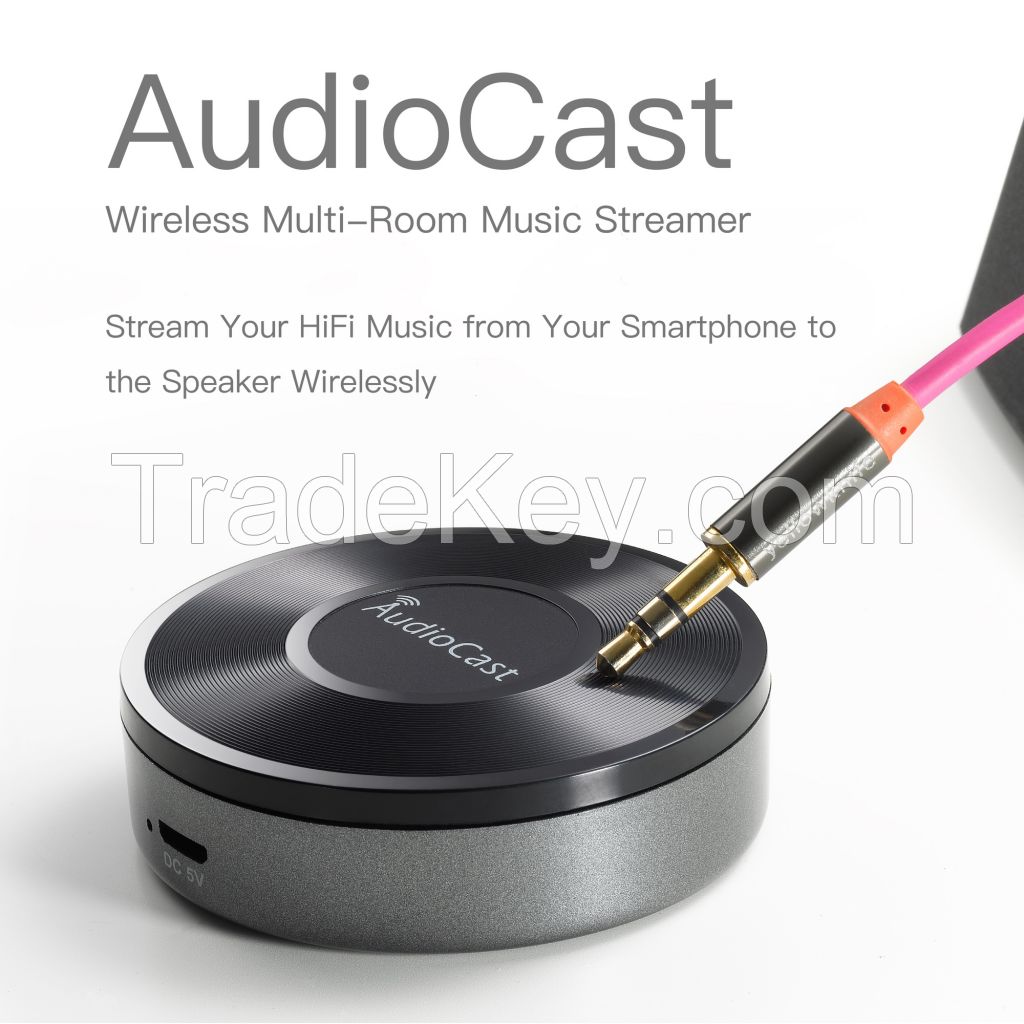 wifi music streamer for multi-room audio system