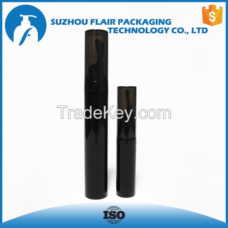 Plastic cosmetic vacuum bottle