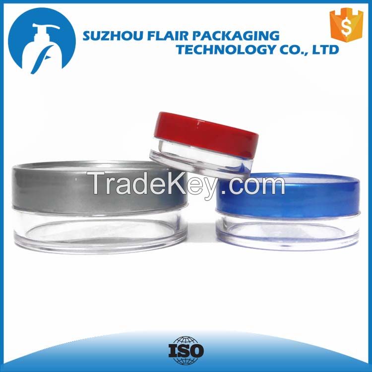 15ml 40ml 85ml Plastic jars and lids for cosmetics