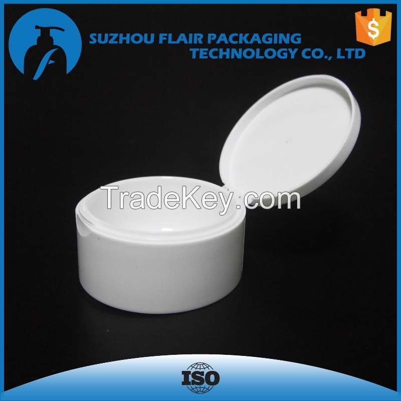 55ml flip top face care cosmetic PP round jar