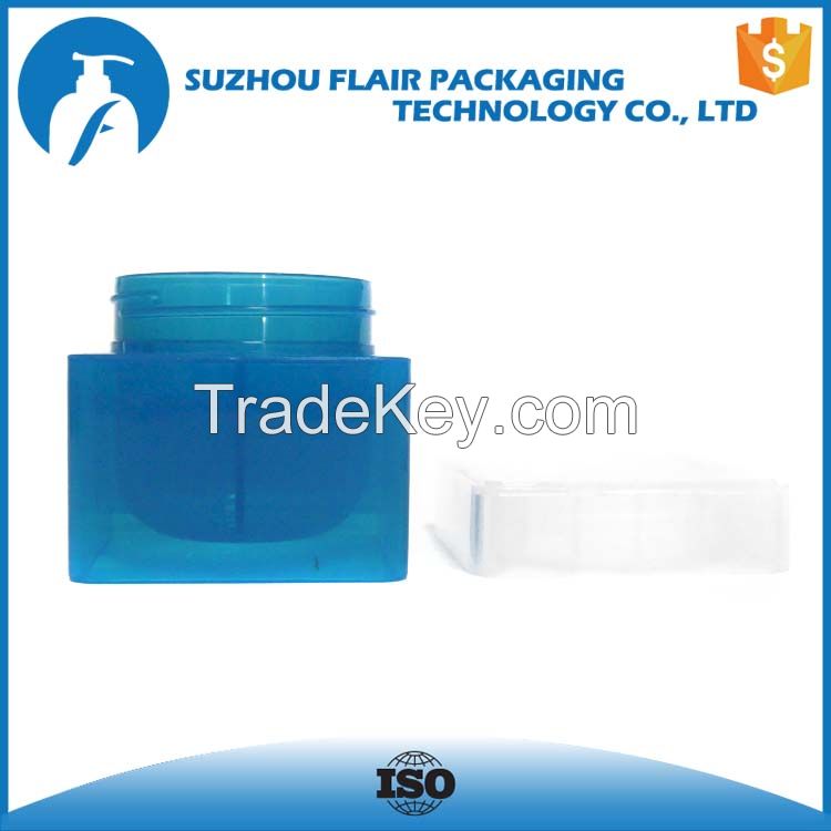 Square facial mask cream container jar 50g