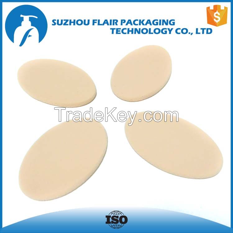 soft oval shaped powder puff sponge