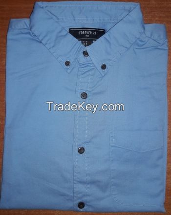 Men&#039;s Full Sleeve Twill Cotton Shirt