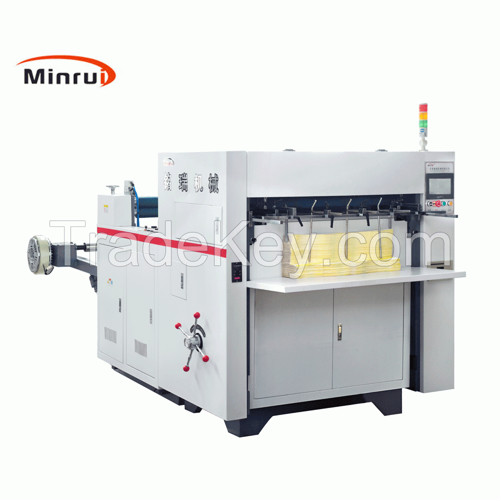 MR-930 High Speed Paper Cup Fan shape die cutting machine