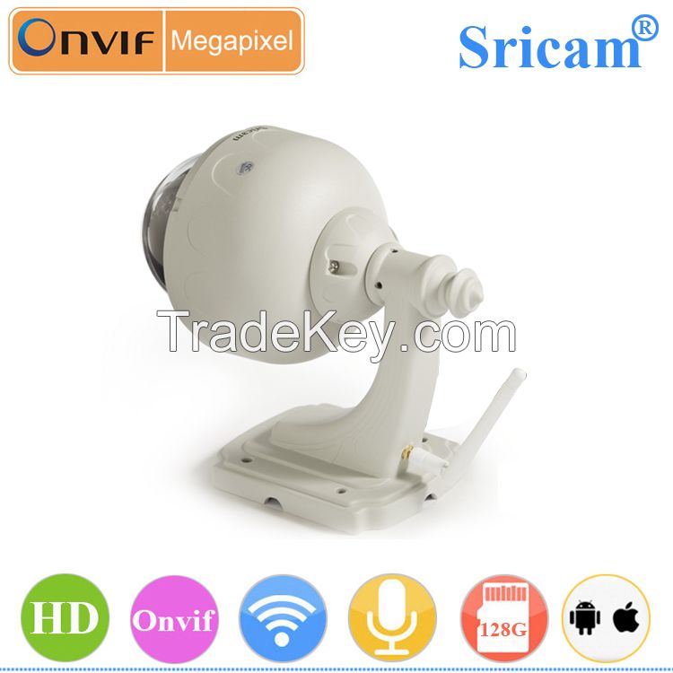 Sricam SP015 1.0Megapixel 720P ip camera Waterproof outdoor cctv monitor