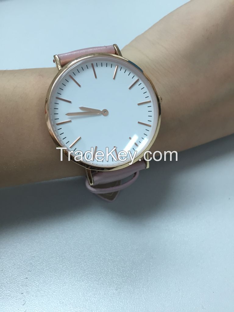 Super slim design alloy watch