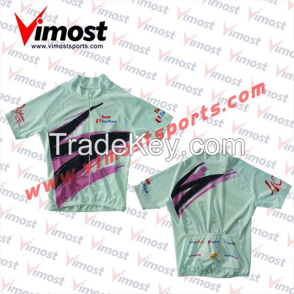 Custom sublimation cycling shirt