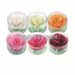 bath confetti, bah flower, bath paper, Soap Confetti, rose